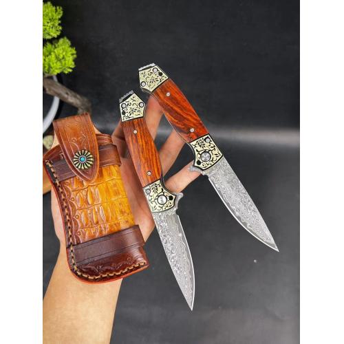 Elegant Empress Quick-Open Folding Knife