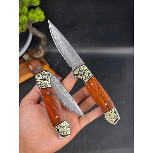 Elegant Empress Quick-Open Folding Knife