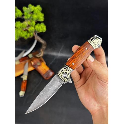 Elegant Empress Quick-Open Folding Knife