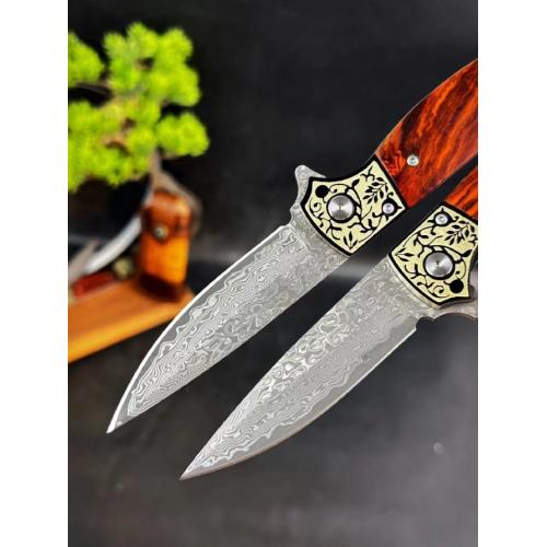 Elegant Empress Quick-Open Folding Knife