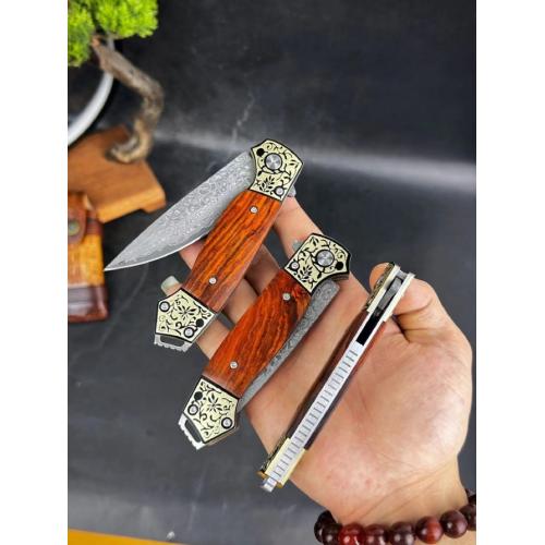 Elegant Empress Quick-Open Folding Knife