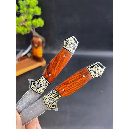 Elegant Empress Quick-Open Folding Knife