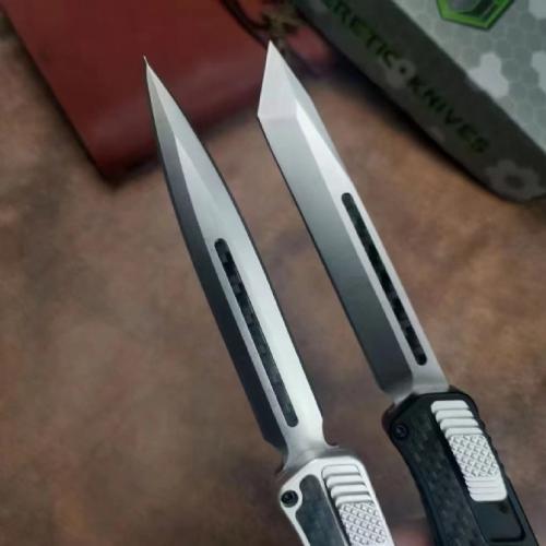Introducing the 2024 Heretic Cleric II OTF Spring-Assisted Knife.