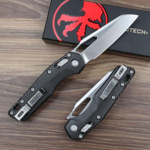 Microtech MSI Folding Knife with Carbon Fiber Handle