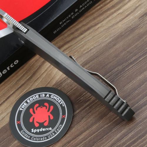 Spyderco C238TIP Folding Knife with Smooth Ceramic Bearings