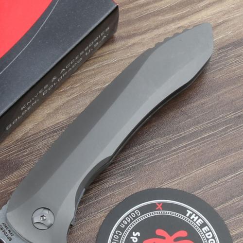 Spyderco C238TIP Folding Knife with Smooth Ceramic Bearings