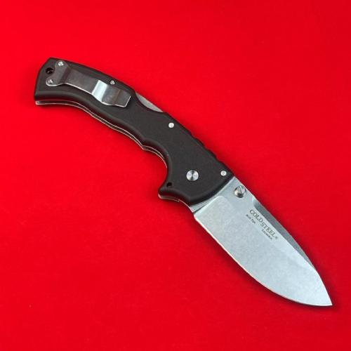 Cold Steel 4-Max Scout Folding Knife with Black Handle