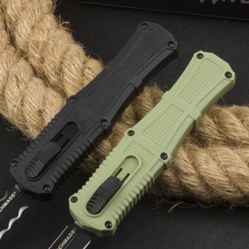Introducing the 2024 Benchmade 3370GY Claymore OTF Knife.