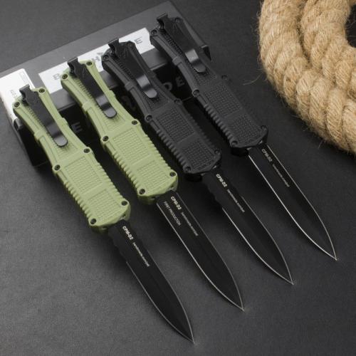 Introducing the 2024 Benchmade 3370GY Claymore OTF Knife.