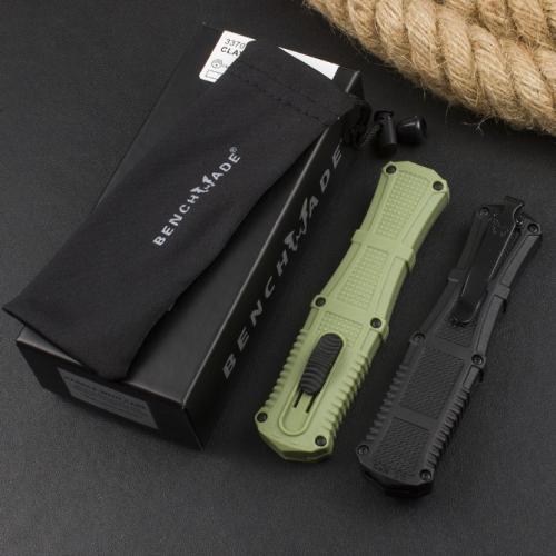 Introducing the 2024 Benchmade 3370GY Claymore OTF Knife.