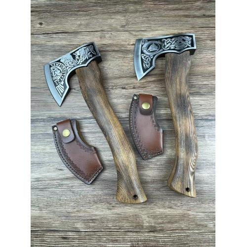 Steelhead CNC-Engraved Phoenix Totem Axe