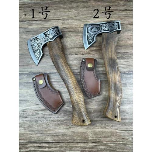 Steelhead CNC-Engraved Phoenix Totem Axe