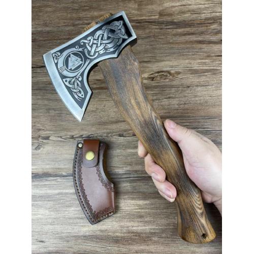 Steelhead CNC-Engraved Phoenix Totem Axe