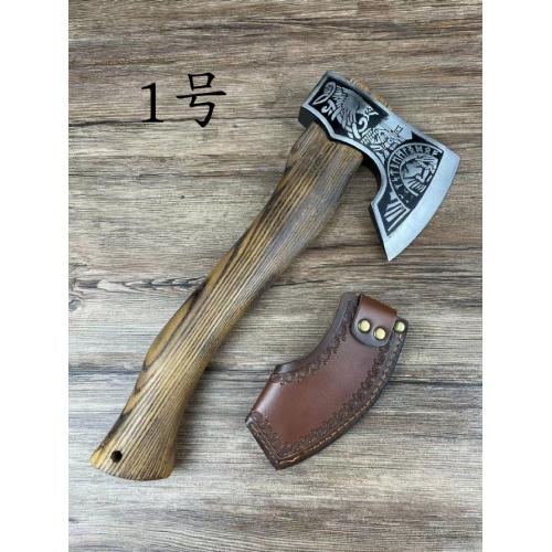 Steelhead CNC-Engraved Phoenix Totem Axe