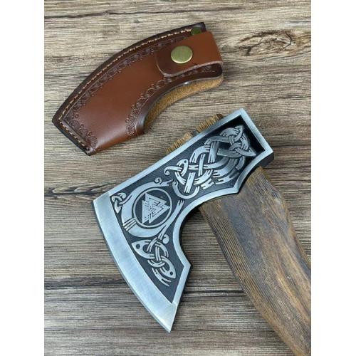 Steelhead CNC-Engraved Phoenix Totem Axe