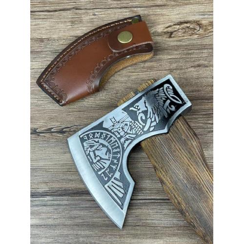 Steelhead CNC-Engraved Phoenix Totem Axe