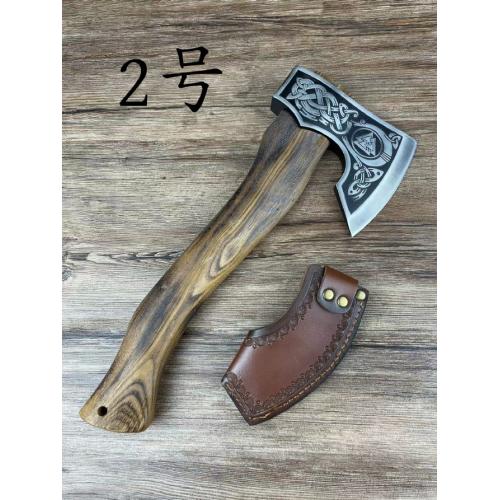 Steelhead CNC-Engraved Phoenix Totem Axe