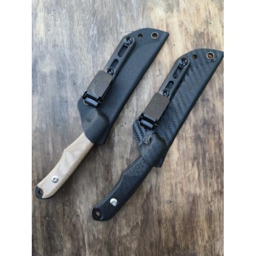 Chris Reeve Inyoni Fixed Blade Knife with Black Blade