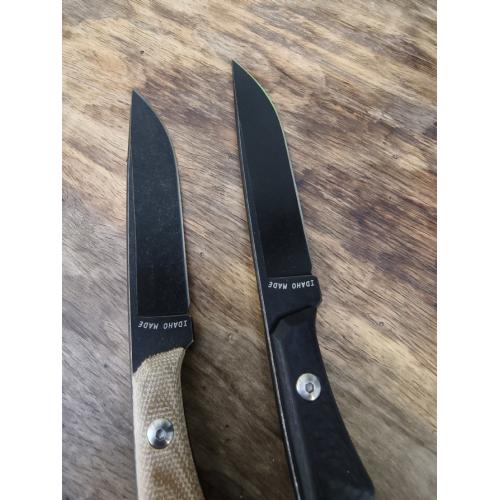 Chris Reeve Inyoni Fixed Blade Knife with Black Blade