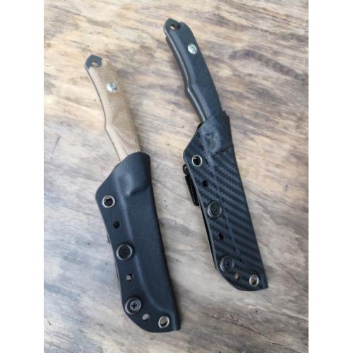 Chris Reeve Inyoni Fixed Blade Knife with Black Blade