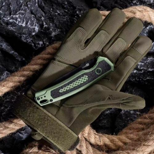 Kershaw 7105BLK Side-Open Knife (Full Edge)