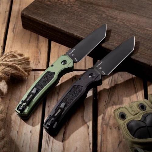 Kershaw 7105BLK Side-Open Knife (Full Edge)