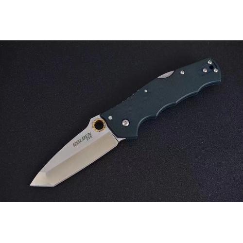 Introducing the Cold Steel 62QFGT Golden Eye Folding Knife.