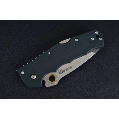 Introducing the Cold Steel 62QFGT Golden Eye Folding Knife.