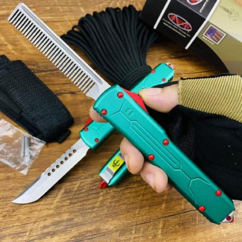 Introducing the Microtech UT85 Bounty Hunter: a perfect blend of precision engineering and bold design. Crafted for thos