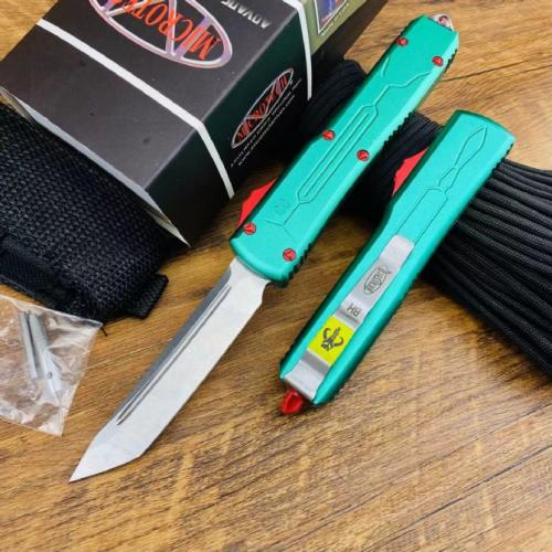 Introducing the Microtech UT85 Bounty Hunter: a perfect blend of precision engineering and bold design. Crafted for thos