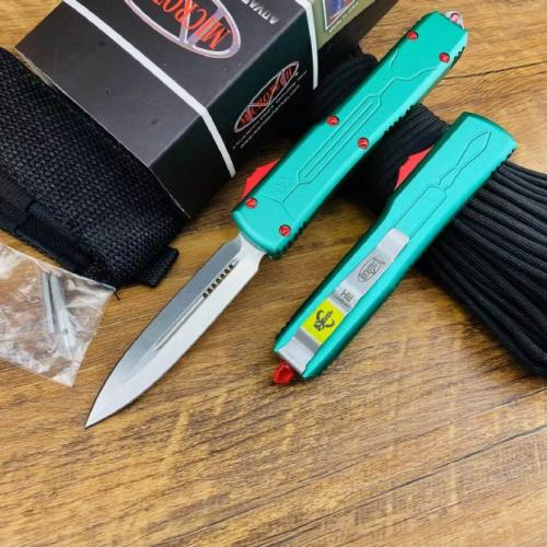 Introducing the Microtech UT85 Bounty Hunter: a perfect blend of precision engineering and bold design. Crafted for thos