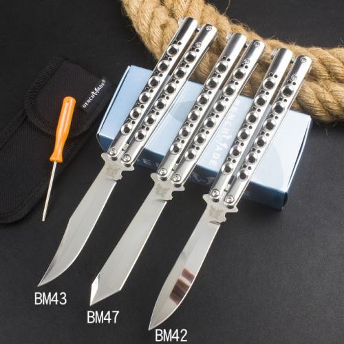 Butterfly BM Mirror Finish Balisong Knife