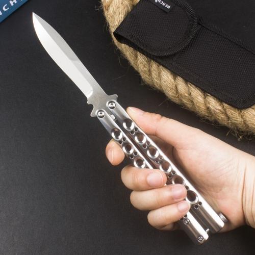 Butterfly BM Mirror Finish Balisong Knife