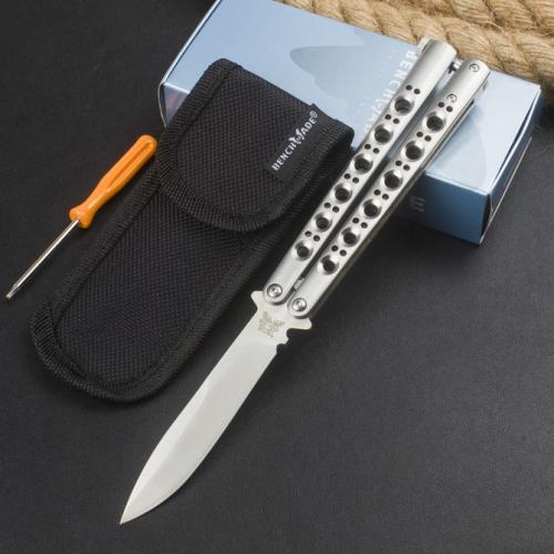 Butterfly BM Flip Knife - Satin Finish