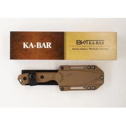 Introducing the KA-BAR Becker Nessmuk Fixed Blade BK19—where tradition meets innovation. Designed for outdoor enthusiast