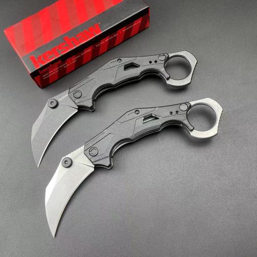 Kaxiu 2064 Folding Karambit Knife with Black Handle