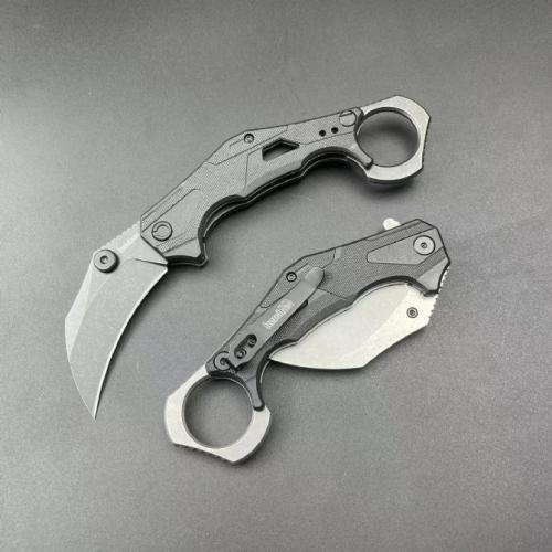 Kaxiu 2064 Folding Karambit Knife with Black Handle