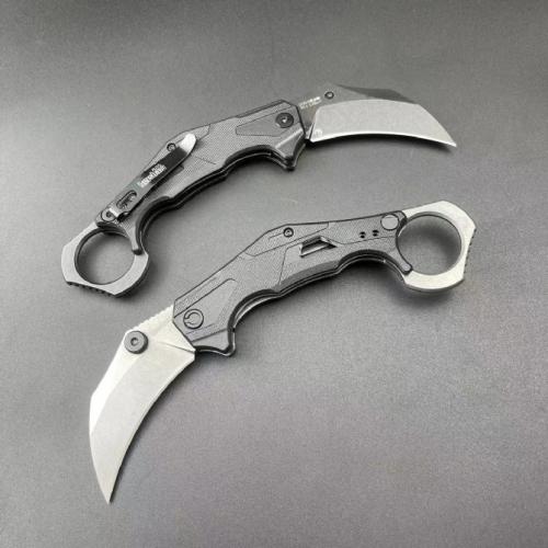 Kaxiu 2064 Folding Karambit Knife with Black Handle