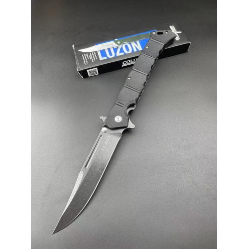 Introducing the Cold Steel Luzon Large Folding Knife: a perfect blend of functionality and style. De...