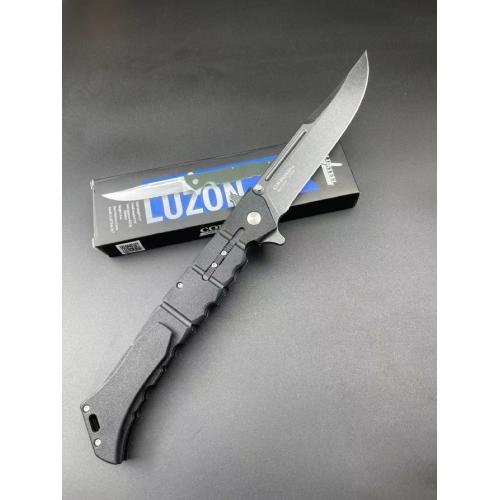 Introducing the Cold Steel Luzon Large Folding Knife: a perfect blend of functionality and style. Designed for those who