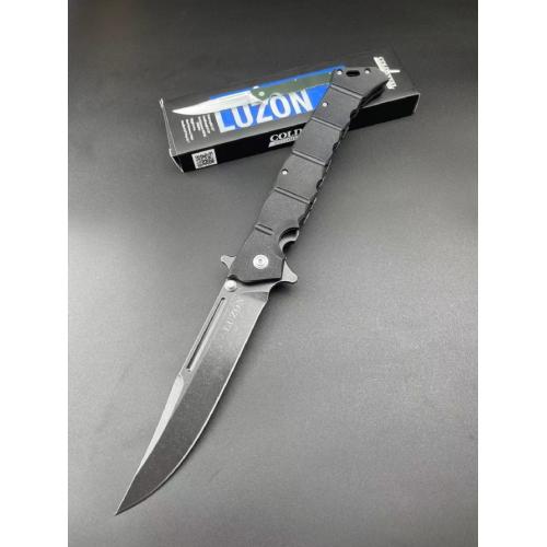 Introducing the Cold Steel Luzon Large Folding Knife: a perfect blend of functionality and style. Designed for those who