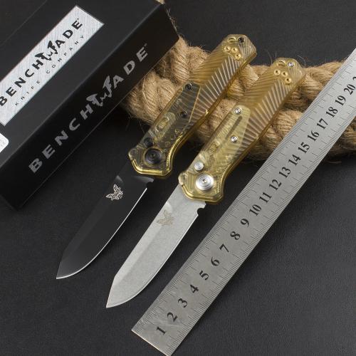 Introducing the new Benchmade 8551 Side-Opening Knife, featuring a sleek PEI handle.
