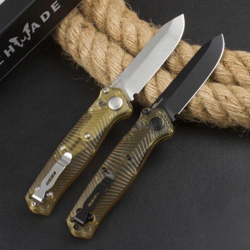 Introducing the new Benchmade 8551 Side-Opening Knife, featuring a sleek PEI handle.