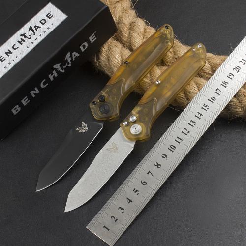 Introducing the new Benchmade 9400 Auto Knife, now featuring a PEI handle.