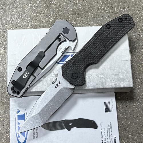 ZT0620CF Titanium Folding Knife with Ceramic Bearings: Precision and Performance in Your Pocket