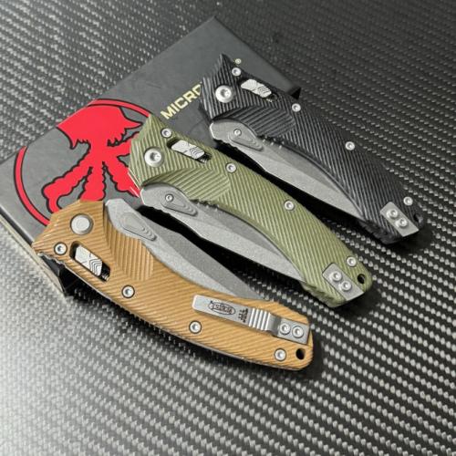 Microtech Amphibious Folding Knife with G10 Handle