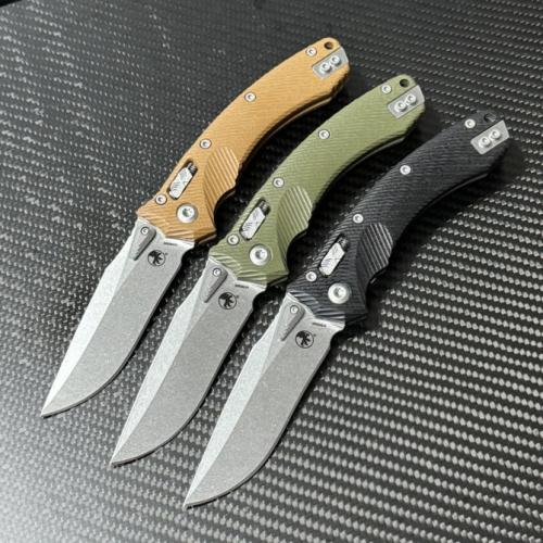 Microtech Amphibious Folding Knife with G10 Handle