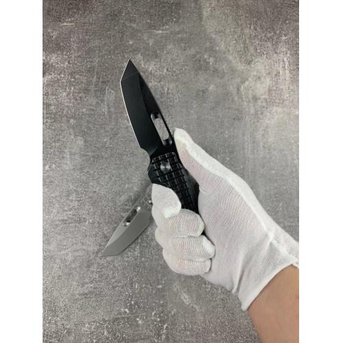 Pterosaur Titanium Alloy Premium Folding Knife (Available in Two Styles with Textured Flathead)