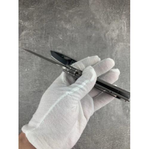 Pterosaur Titanium Alloy Premium Folding Knife (Available in Two Styles with Textured Flathead)