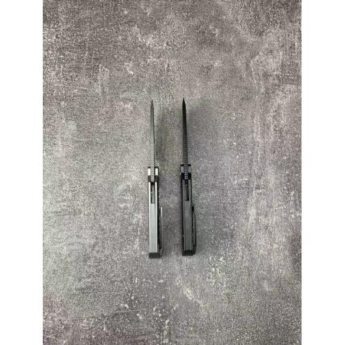 Pterosaur Titanium Alloy Premium Folding Knife (Available in Two Styles with Textured Flathead)